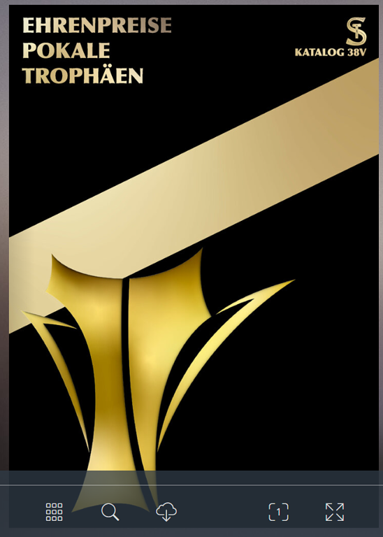 Ehrenpreise, Pokale, Medaillen