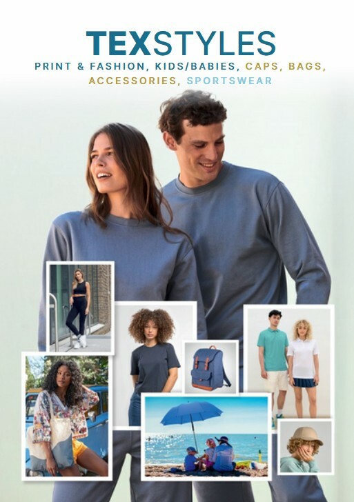 TEXStyles - Umfassender Textil-Allrounder
eine große Vielfalt an Textilien aus den Bereichen Print und Fashion, Sport und Caps sowie Bags und Accessories.

Alle Kundengruppen - z.B. Agenturen, Unternehmen, Öffentliche Einrichtungen, Veranstalter, Vereine, Freizeitgruppen, Endverbraucher